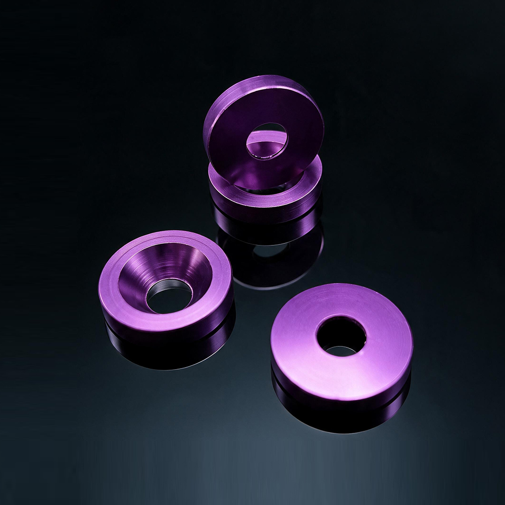 Aluminium geanodiseerde verzonken sluitring